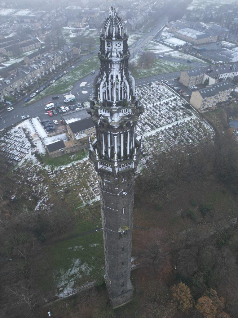 Wainhouse Tower Drone Photo